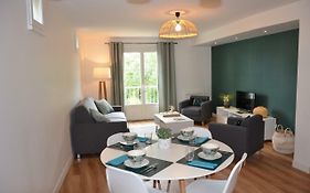 Grand T2 Port De Vannes, Vue Sur Jardin