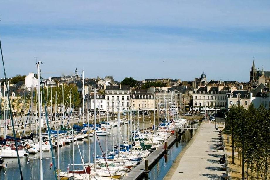 Grand T2 Port De Vannes, Vue Sur Jardin Esterno foto